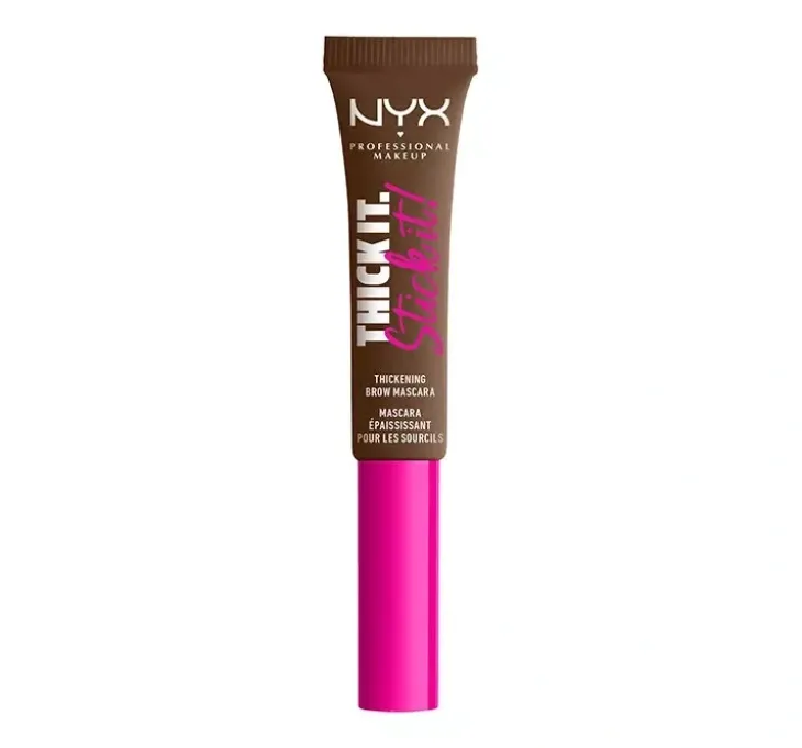 NYX Professional Makeup Thick It Stick It brow mascara tusz do brwi 06 Brunette 7 ml