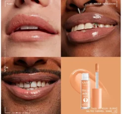 NYX Professional Makeup This Is Milky błyszczyk do ust 18 Salted Caramel Shake 4 ml