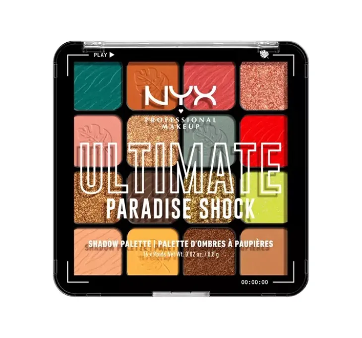 NYX Professional Makeup Ultimate paleta cieni do powiek Paradise Shock 12,8 g