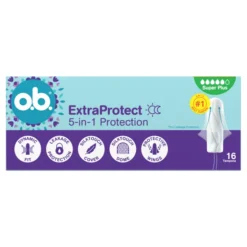 O.B. ExtraProtect tampony Super Plus 16 sztuk