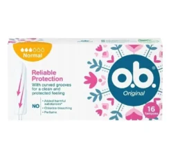 O.B. Original Reliable Protection tampony Normal 16szt