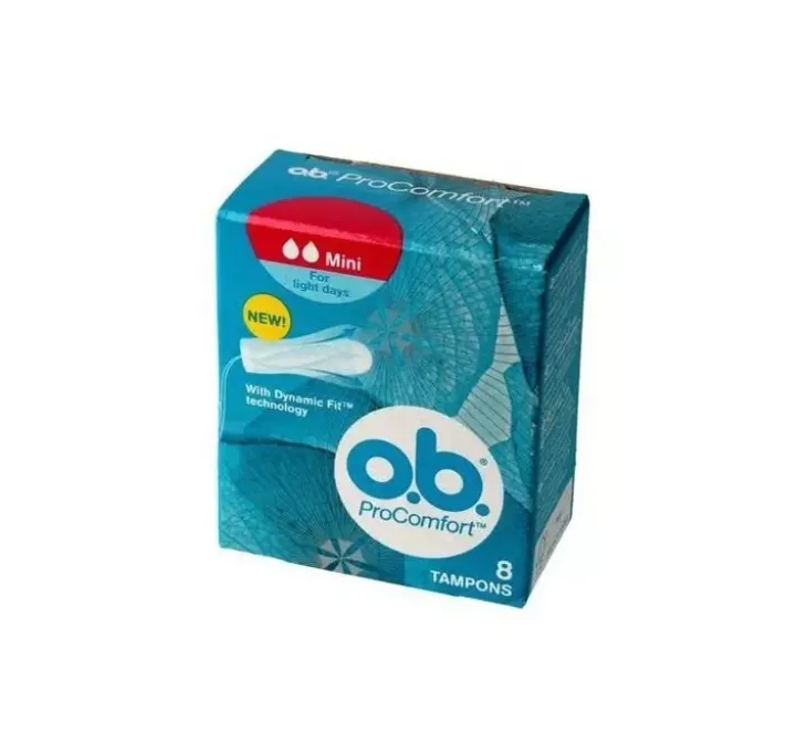 O.B. ProComfort tampony mini 8 sztuk