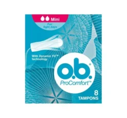 O.B. ProComfort tampony mini 8 sztuk