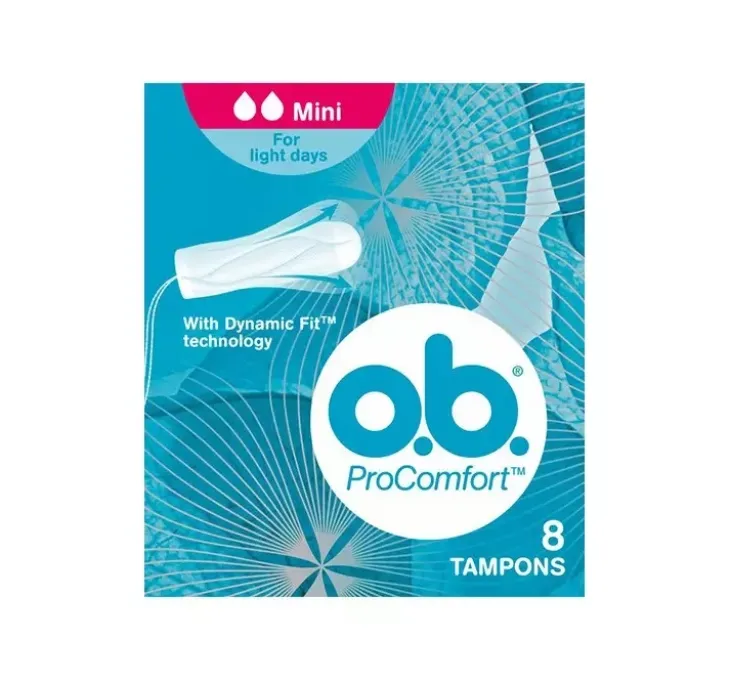 O.B. ProComfort tampony mini 8 sztuk