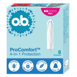 O.B. ProComfort tampony mini 8 sztuk