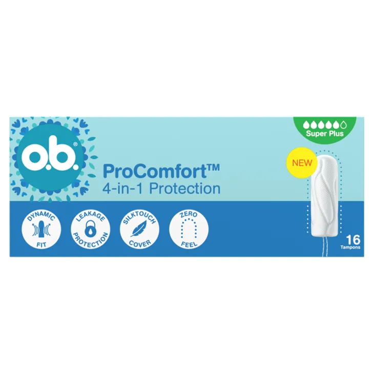 O.B. Pro Comfort tampony Super Plus 16 sztuk