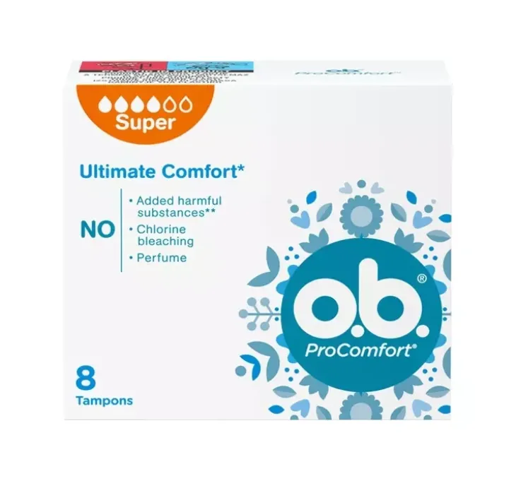 O.B. PRO COMFORT TAMPONY SUPER 8 SZTUK