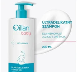 Oillan Baby ultradelikatny szampon do włosów 200 ml