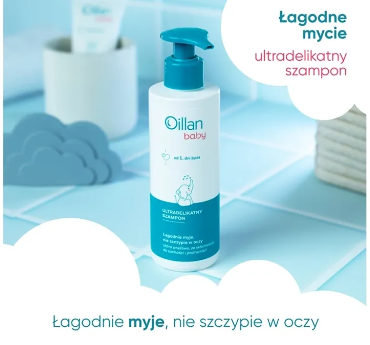 Oillan Baby ultradelikatny szampon do włosów 200 ml