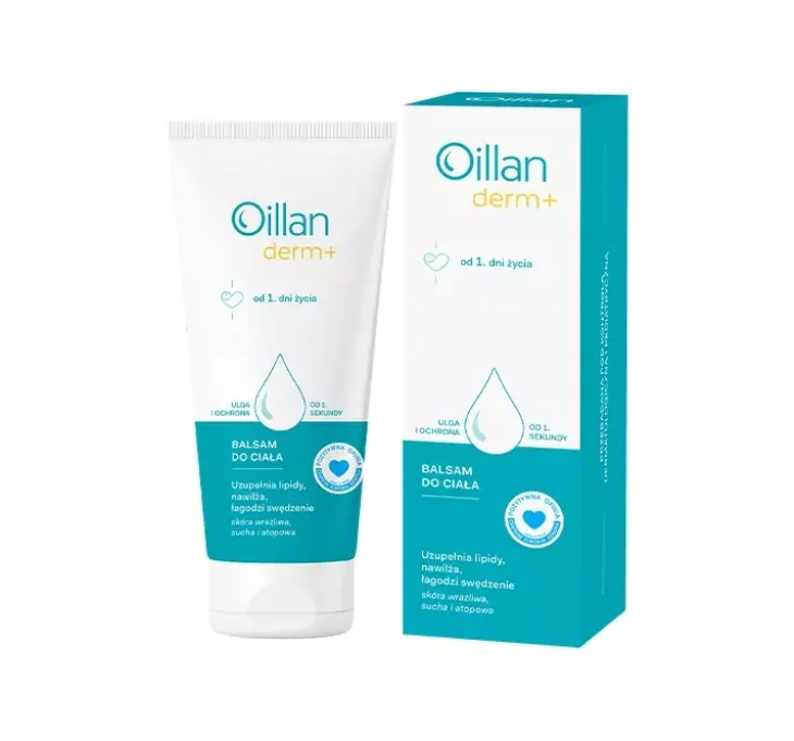 Oillan Derm+ balsam do ciała do skóry suchej i atopowej 200 ml