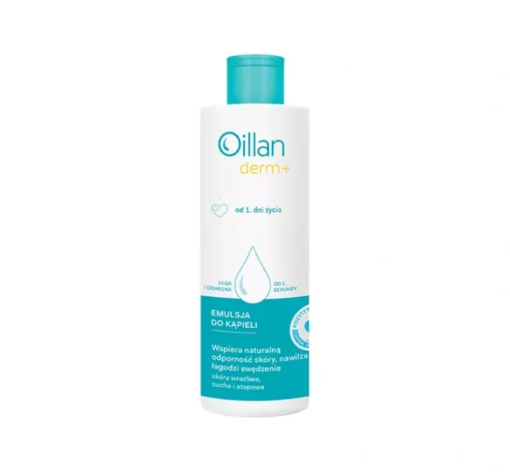 Oillan Derm+ emulsja do kąpieli do skóry suchej i atopowej 200 ml