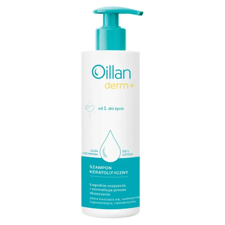 Oillan Derm+ keratolityczny szampon do włosów 180 ml