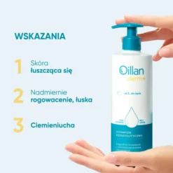 Oillan Derm+ keratolityczny szampon do włosów 180 ml