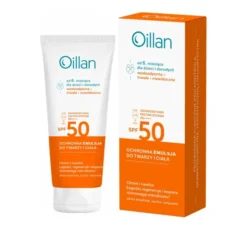 Oillan emulsja ochronna do twarzy i ciała SPF50+ 100 ml