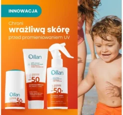 Oillan emulsja ochronna do twarzy i ciała SPF50+ 100 ml
