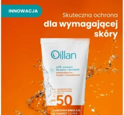 Oillan emulsja ochronna do twarzy i ciała SPF50+ 100 ml