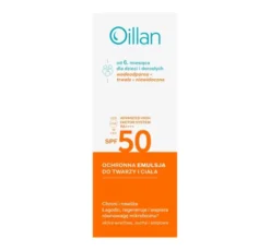 Oillan emulsja ochronna do twarzy i ciała SPF50+ 100 ml