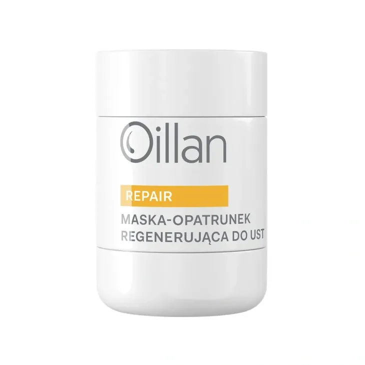 Oillan Repair maska-opatrunek regenerujący do suchych i spierzchniętych ust 15 g