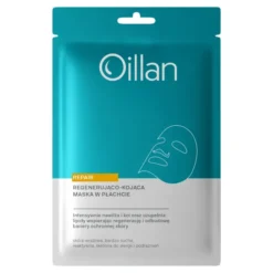 Oillan Repair nawilżająco-kojąca maska w płachcie dla skóry bardzo suchej i wrażliwej 20 ml
