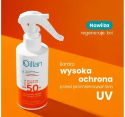 Oillan Sun spray ochronny do twarzy i ciała SPF50+ 125 ml