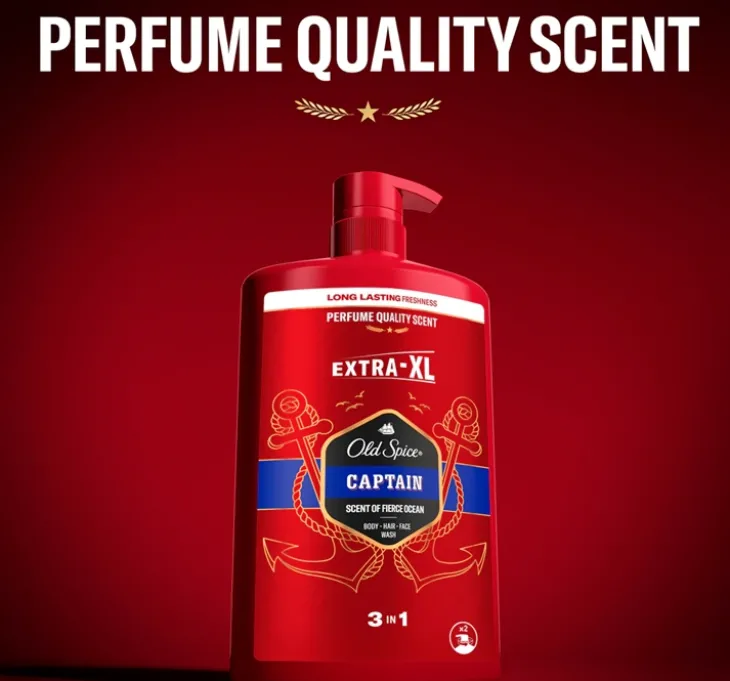 Old Spice Captain żel pod prysznic 3w1 1000 ml