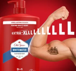 Old Spice Whitewater żel pod prysznic 3w1 1000 ml