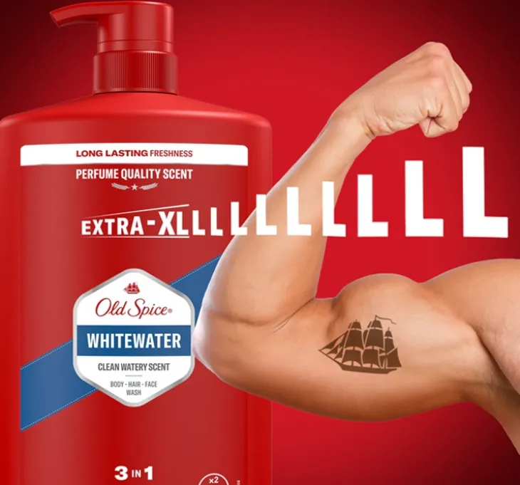Old Spice Whitewater żel pod prysznic 3w1 1000 ml