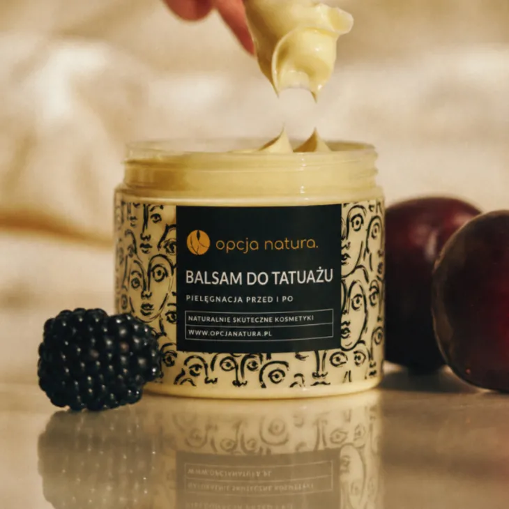 Opcja Natura Balsam do tatuażu Pielęgnacja przed i po 200 ml