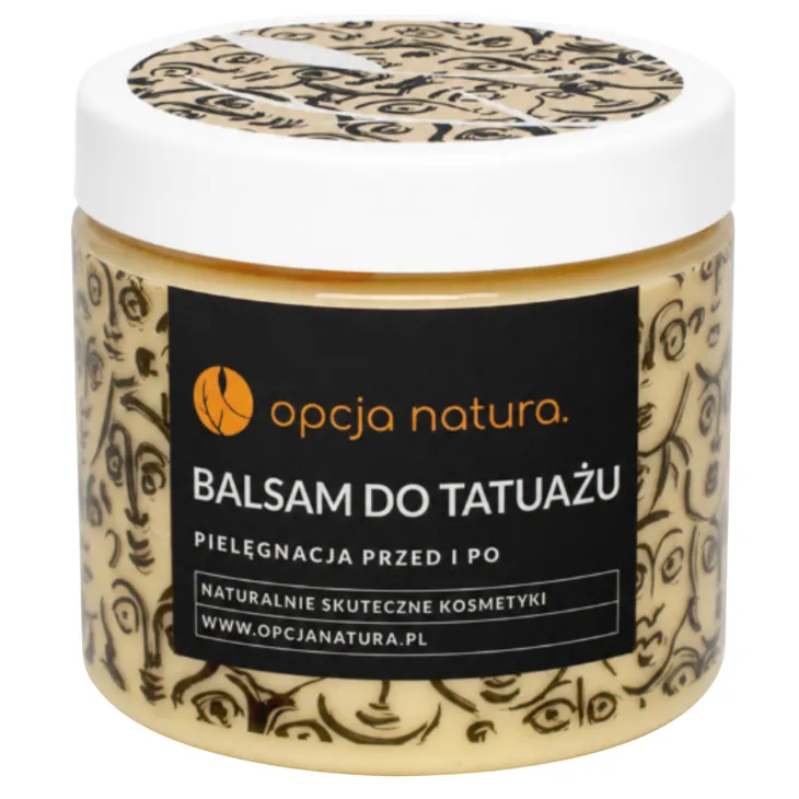 Opcja Natura Balsam do tatuażu Pielęgnacja przed i po 200 ml