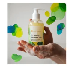 Opcja Natura żel do mycia ciała i twarzy Limonka & Aloes 250 ml