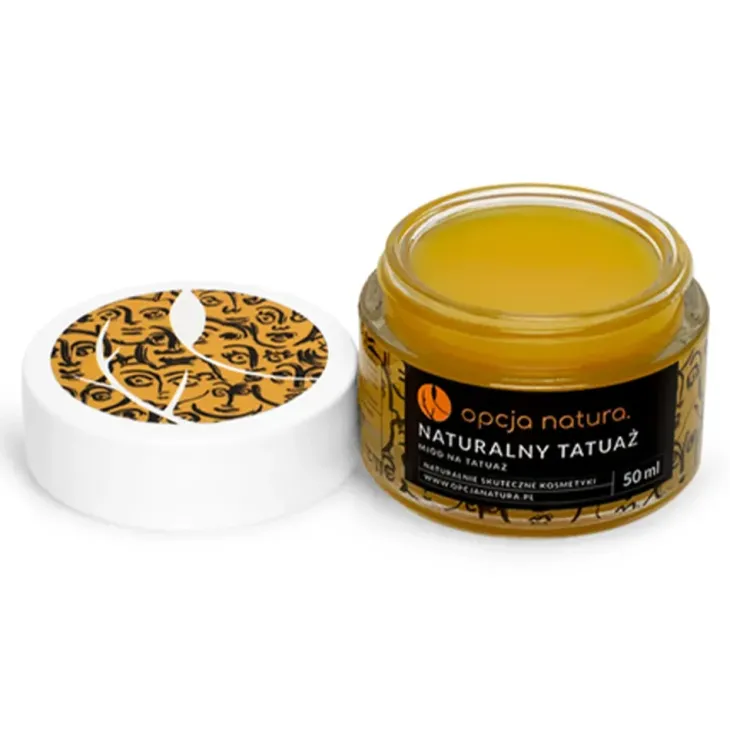 Opcja Natura Miód na tatuaż Regeneracja świeżego tatuażu 50 ml