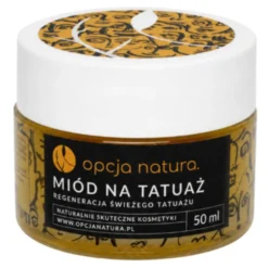 Opcja Natura Miód na tatuaż Regeneracja świeżego tatuażu 50 ml