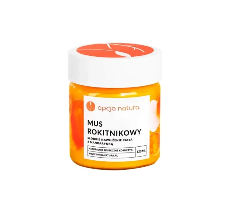 Opcja Natura mus rokitnikowy do ciała 120 ml