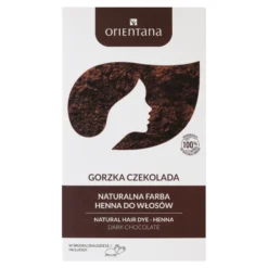 Orientana Henna do włosów Gorzka Czekolada 100g