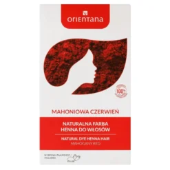 Orientana Henna do włosów Mahoniowa Czerwień 100g