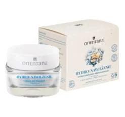 Orientana Hydro-Nawilżenie maska do twarzy w kremie łagodząca niedoskonałości 50 ml
