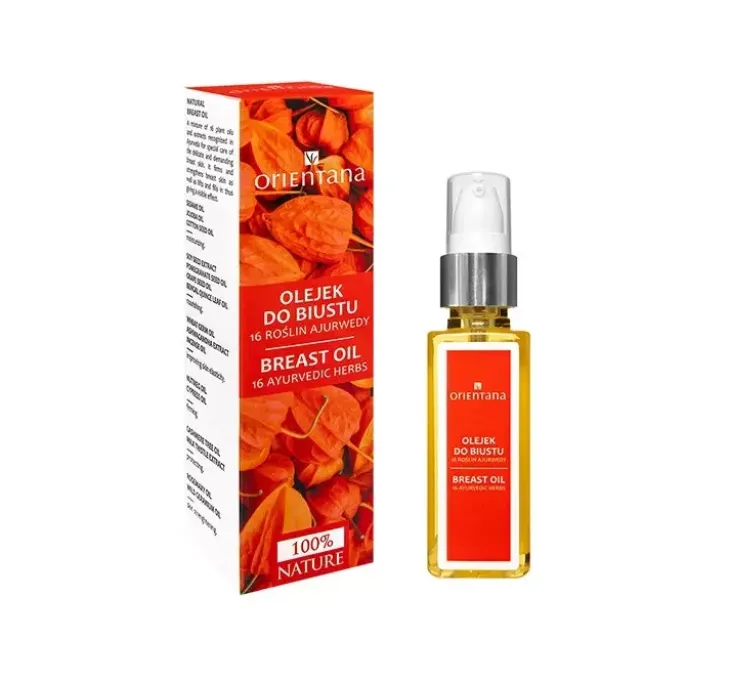 Orientana olejek do biustu 16 roślin Ajurwedy 30 ml