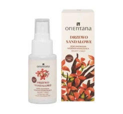 Orientana perfumowana mgiełka nawilżająca do ciała i włosów Drzewo Sandałowe 50 ml