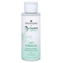 Orientana x Czytamy Etykiety.pl kuracja złuszczająca i wygładzająca 2w1 100 ml