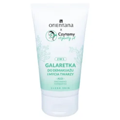 Orientana x Czytamy Etykiety.pl galaretka do demakijażu i mycia twarzy 2w1 125 ml