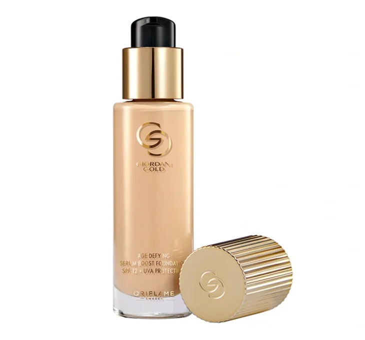 Oriflame Giordani Gold Age Defying SPF12 podkład z serum Light Beige Neutral 30ml