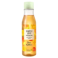 Oriflame Simple Joys Love Nature żel pod prysznic z organicznym mango 250 ml