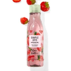 Oriflame Simple Joys Love Nature żel pod prysznic z organiczną truskawką 250 ml