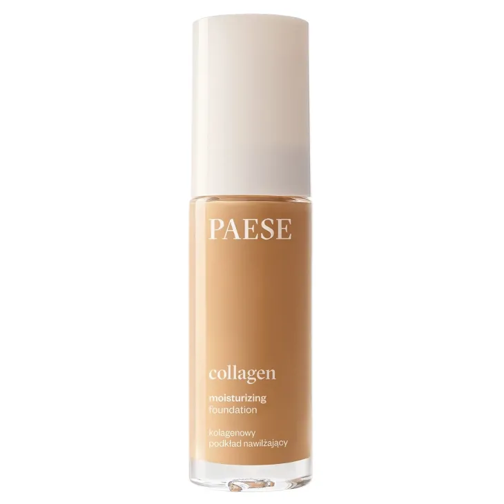 Paese Collagen kolagenowy podkład nawilżający do twarzy z pompką 302N Beige 30 ml