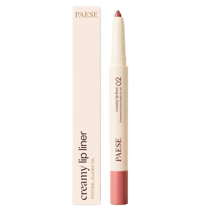 Paese Creamy Lip Liner kremowa konturówka do ust 02 Blush Crush 0,6 g