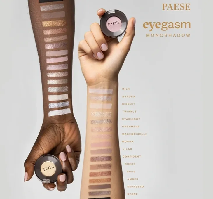 Paese Eyegasm MonoShadow pojedynczy cień do powiek 16 Midnight 1,5 g