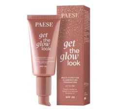 Paese Get The Glow Look rozświetlający podkład do twarzy SPF20 0N Neutral Beige 30 ml