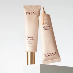 Paese Long Cover Fluid długotrwały podkład z mocnym kryciem w tubce 1.5W Beige 30 ml