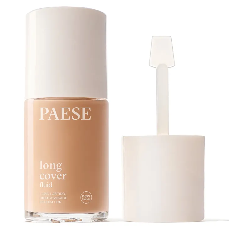 Paese Long Cover Fluid kremowy podkład kryjący do twarzy nowa formuła 1.5 Beige 30 ml