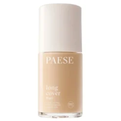Paese Long Cover Fluid kremowy podkład kryjący do twarzy nowa formuła 1.75 Sand Beige 30 ml